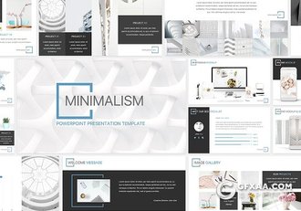 177页简约商务图片展示多用途PPT 包含281张高清图片 - 顶尖PPT