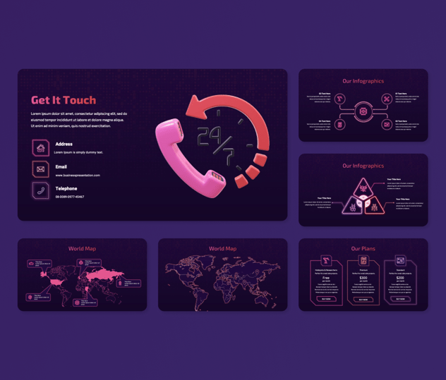 人工智能技术主题PPT模板 - 顶尖PPT