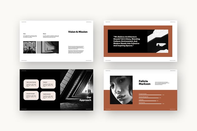 建筑师工作内容PPT模板 - 顶尖PPT