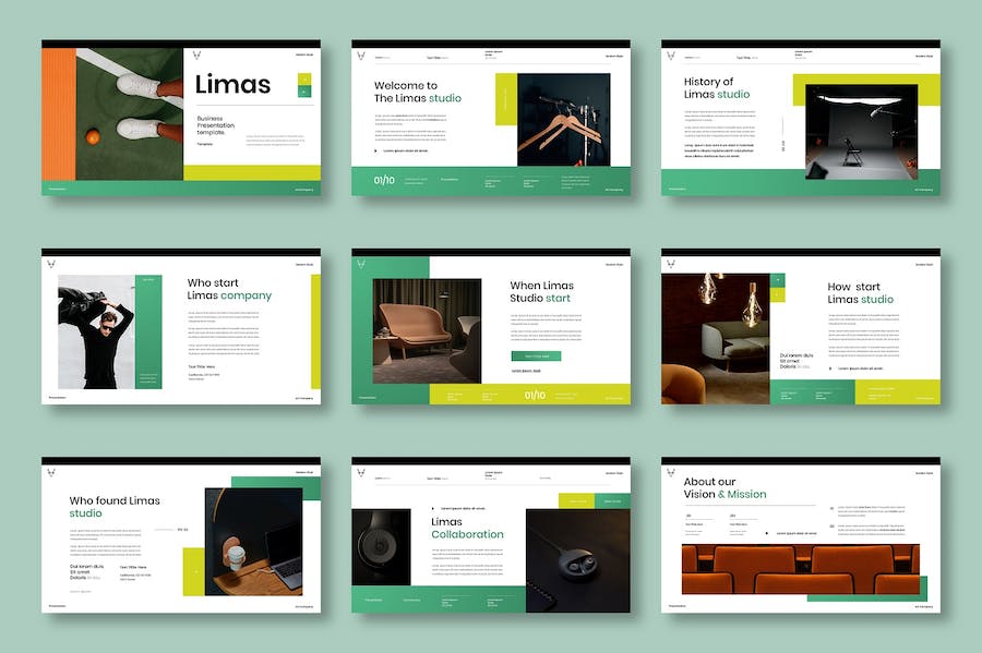 商业品牌创意发展Keynote模板 - 顶尖PPT