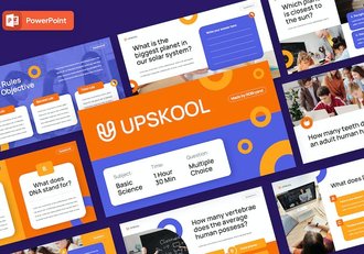 教育培训课堂互动测验PPT模板 - 顶尖PPT