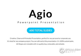 70页极简商务多用途PPT模板10种配色 - 顶尖PPT