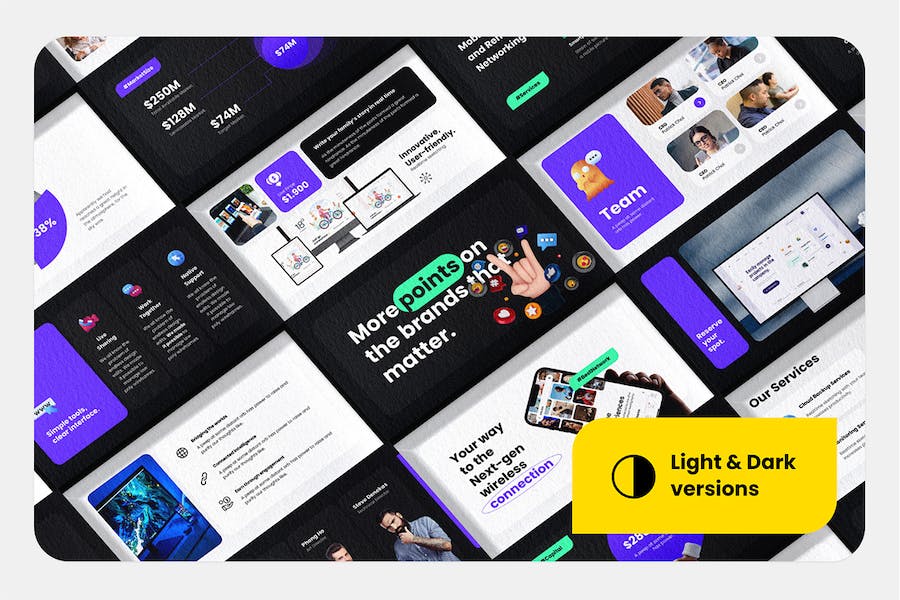 200页国外大型商务PPT模板 - 顶尖PPT