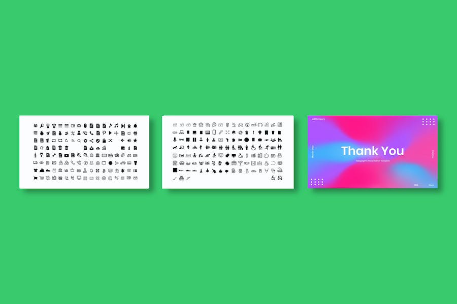 粉彩风格商务类展示Keynote模板 - 顶尖PPT