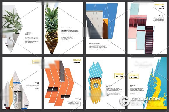 60页极简文艺风格PPT模板A4画册模板 - 顶尖PPT