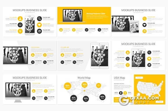 100页商务数据分析多用途PPT模版版 - 顶尖PPT