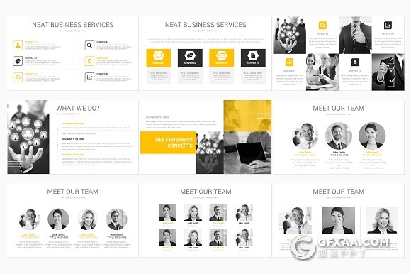 100页商务数据分析多用途PPT模版版 - 顶尖PPT