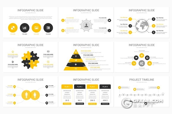 100页商务数据分析多用途PPT模版版 - 顶尖PPT