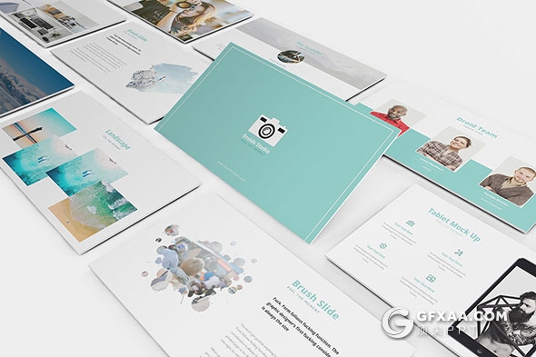 70页摄影介绍图片展示系列PPT模板 - 顶尖PPT