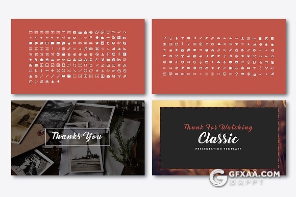 经典复古风格商务keynote模板 - 顶尖PPT