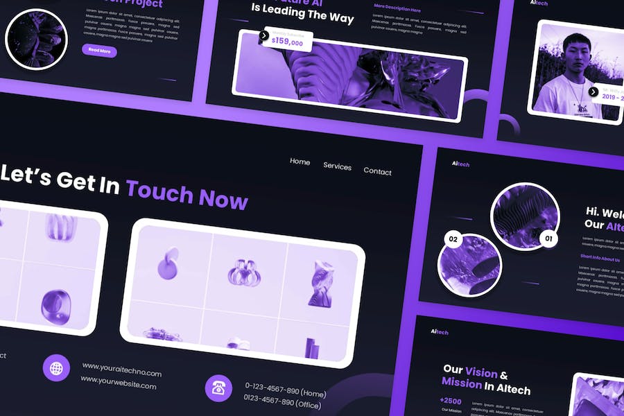 IT科技互联网产品展示Keynote模板 - 顶尖PPT