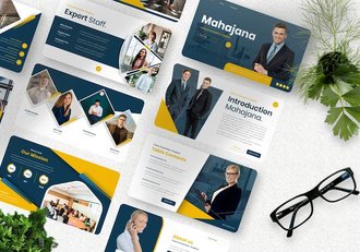 金融理财投资服务推广Keynote模板 - 顶尖PPT