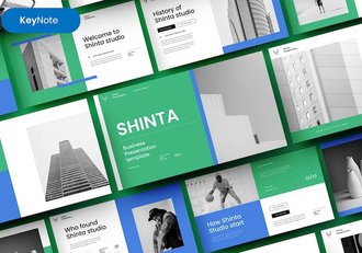 商业计划市场分析产品介绍keynote模板 - 顶尖PPT