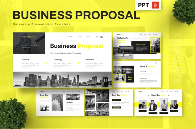 企业商业提案合作融资方案PPT模板 - 顶尖PPT