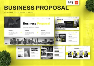 企业商业提案合作融资方案PPT模板 - 顶尖PPT