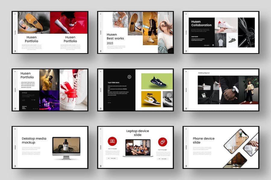 商务团队介绍展示keynote模板 - 顶尖PPT