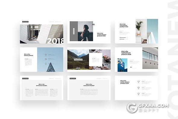 65页简约大气家居产品展示PPT模板 - 顶尖PPT