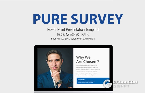 50页商业数据分析报表PPT模板 - 顶尖PPT