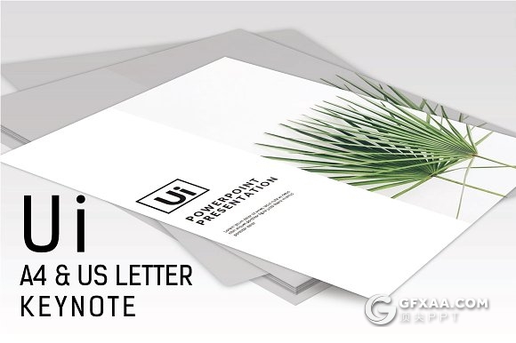 80页简约大气A4画册风格keynote模板 - 顶尖PPT
