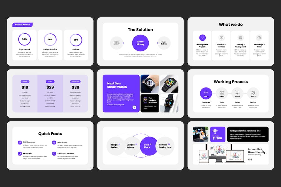 200页国外大型商务PPT模板 - 顶尖PPT