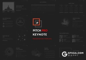 100页图片展示数据图形多用途keynote模板 - 顶尖PPT