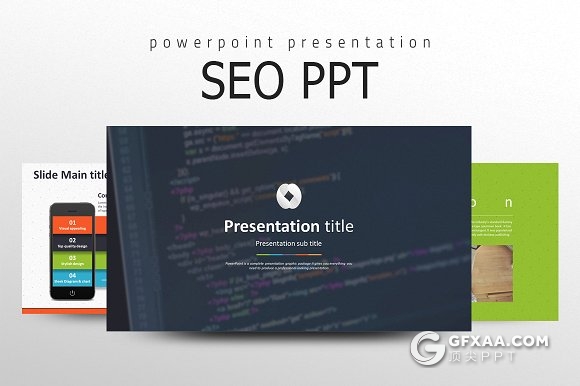 31页SEO优化介绍网络服务PPT模板 - 顶尖PPT