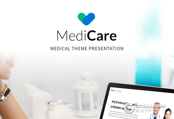 54页医疗医院 医疗保健 健身房 健身行业keynote模板 - 顶尖PPT