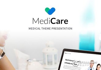 54页医疗医院 医疗保健 健身房 健身行业keynote模板 - 顶尖PPT