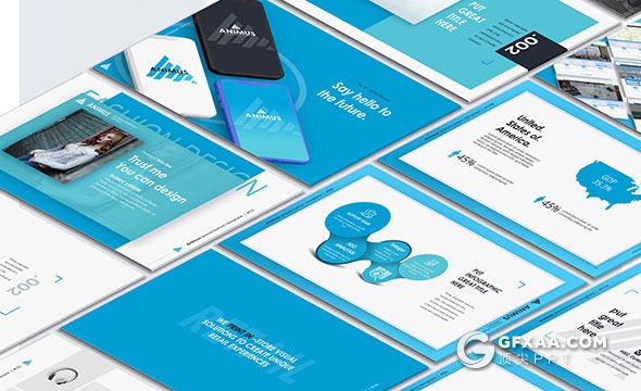 200页精美图形设计商务多用途keynote模板 - 顶尖PPT