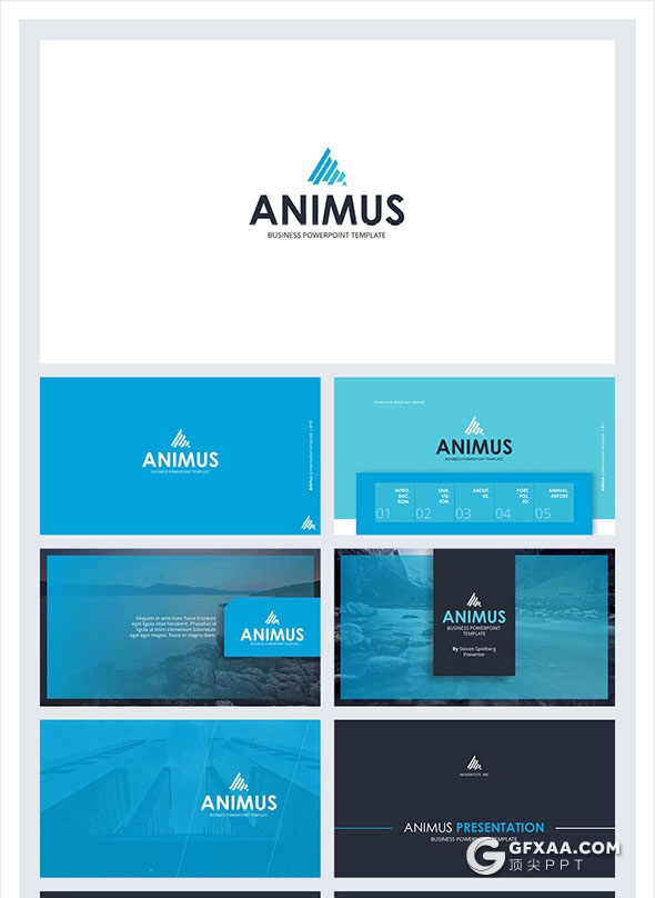 200页精美图形设计商务多用途keynote模板 - 顶尖PPT