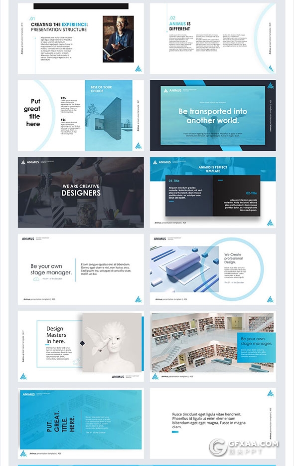 200页精美图形设计商务多用途keynote模板 - 顶尖PPT