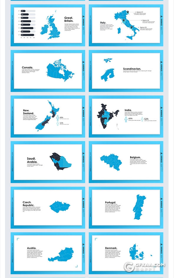 200页精美图形设计商务多用途keynote模板 - 顶尖PPT