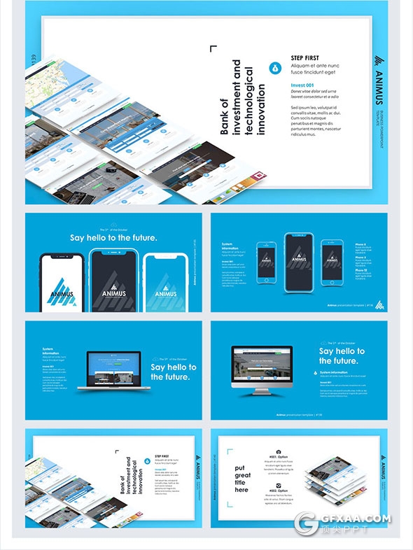 200页精美图形设计商务多用途keynote模板 - 顶尖PPT