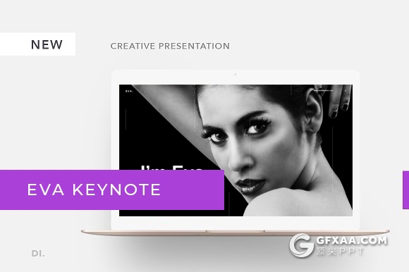 98页创意杂志风格 图片展示keynote模板 - 顶尖PPT