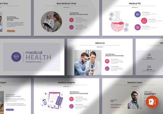 医疗行业学术知识讲授方案PPT模板 - 顶尖PPT