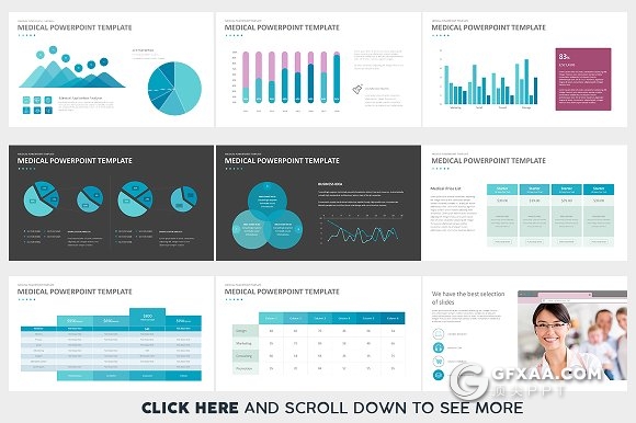 101页医疗行业医院护理PPT模板 - 顶尖PPT