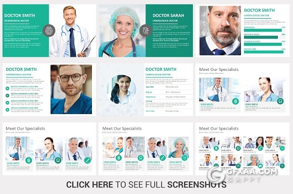 41页医疗行业医生护士系列PPT模板 - 顶尖PPT
