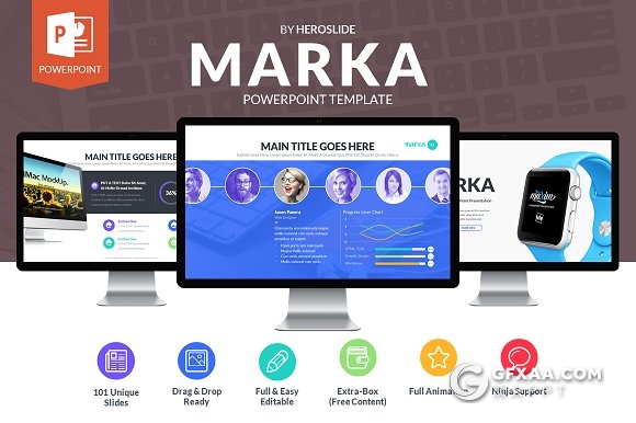 101页高端商业风格PPT模板两种底色 - 顶尖PPT