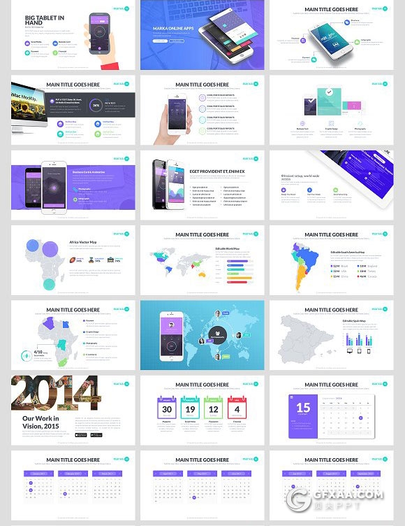 101页高端商业风格PPT模板两种底色 - 顶尖PPT