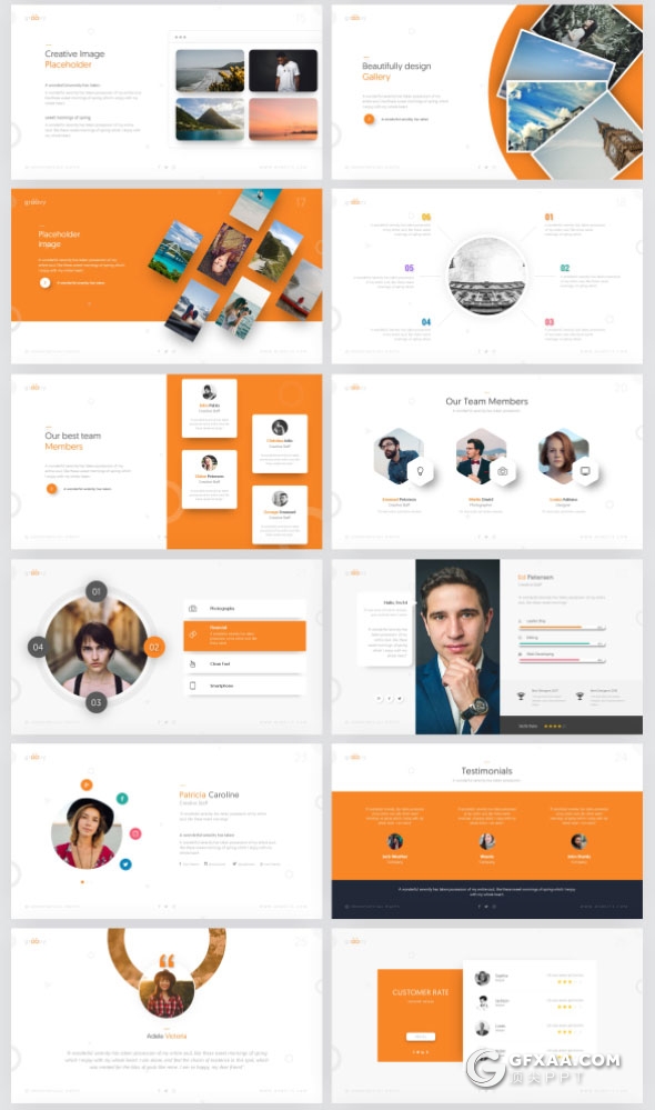 60页精致设计高端商务多用途PPT模板 - 顶尖PPT