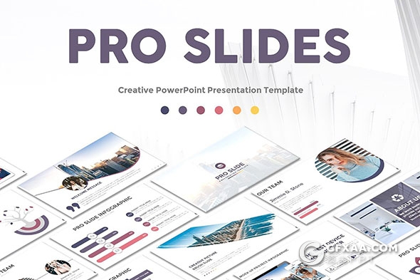 100页出创意团队人员介绍统计分析PPT模板 - 顶尖PPT