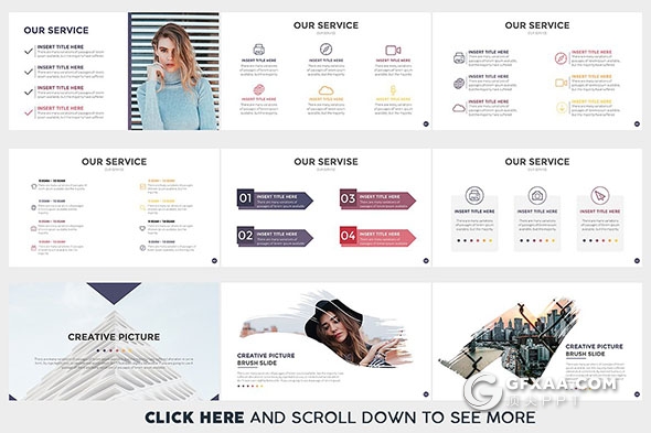 100页出创意团队人员介绍统计分析PPT模板 - 顶尖PPT