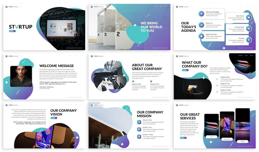 创业融资路演商业计划PPT模板 - 顶尖PPT