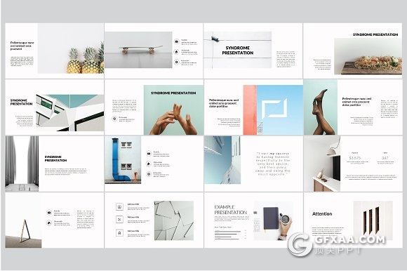 130页简约综合性多用途PPT模板 - 顶尖PPT