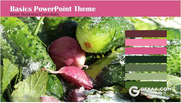 40页蔬菜果蔬介绍PPT模板 - 顶尖PPT