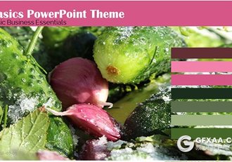 40页蔬菜果蔬介绍PPT模板 - 顶尖PPT