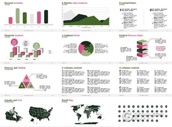 40页蔬菜果蔬介绍PPT模板 - 顶尖PPT