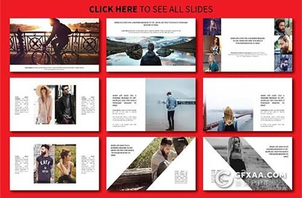 88页时尚杂志风格PPT模板模特展示PPT - 顶尖PPT