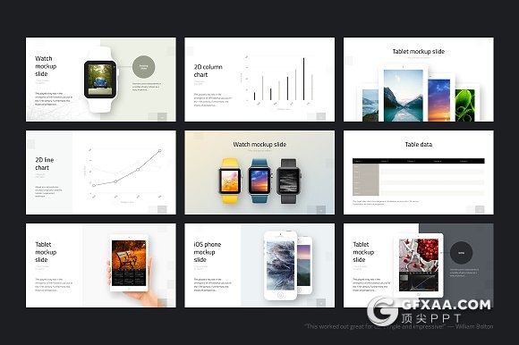 120页极简简约商务风格PPT模板 - 顶尖PPT