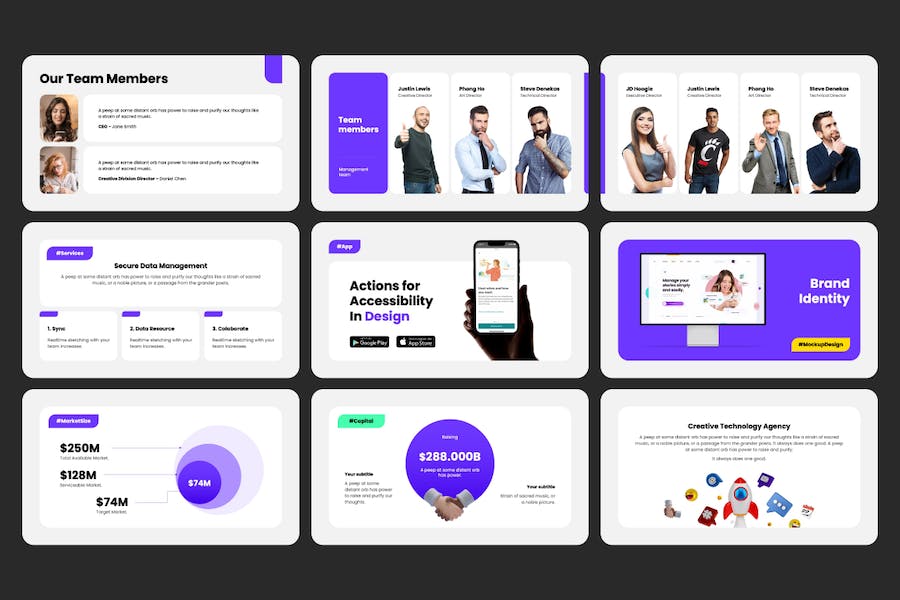 200页国外大型商务PPT模板 - 顶尖PPT